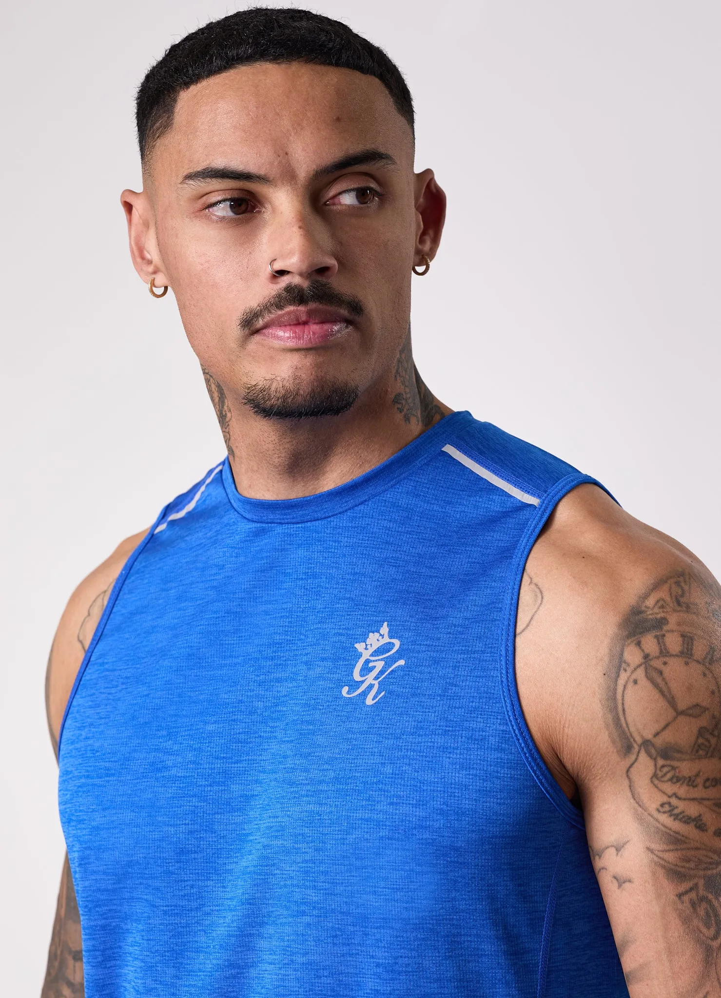 Gym King Element Vest - Sonic Blue sold by The Gym King product image thumbnail 3