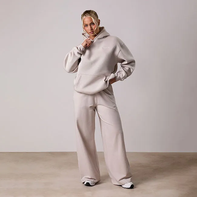 Gym King 365 Relaxed Fit Hood Tracksuit - Pebble sold by The Gym King product image thumbnail 2