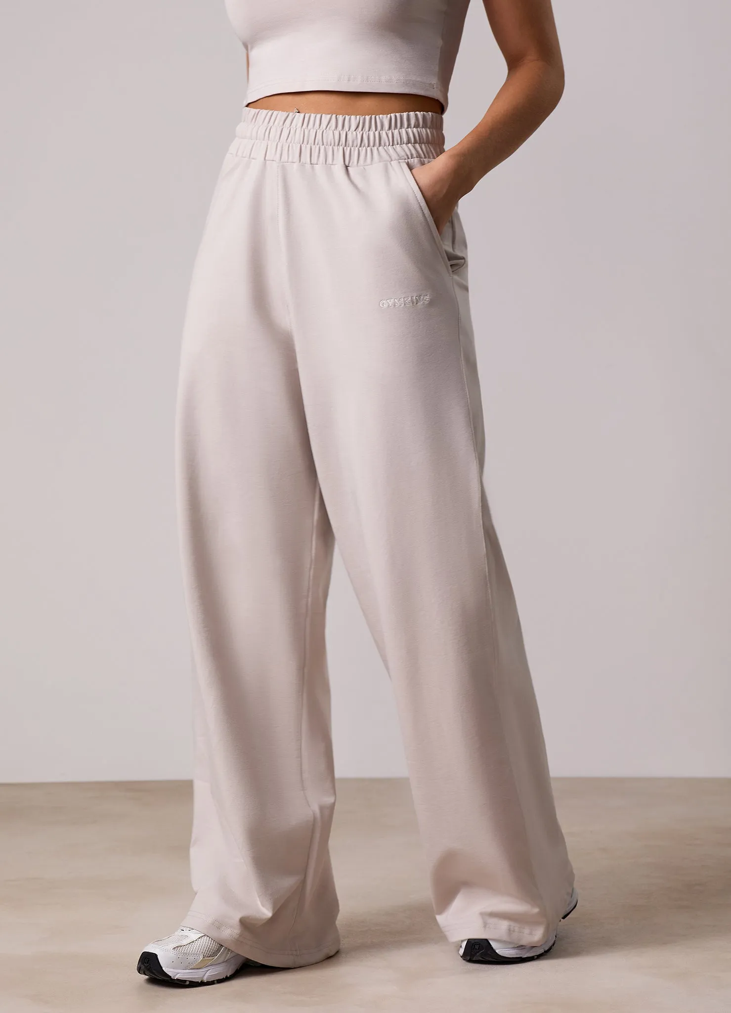 Gym King 365 Relaxed Fit Hood Tracksuit - Pebble sold by The Gym King product image thumbnail 4