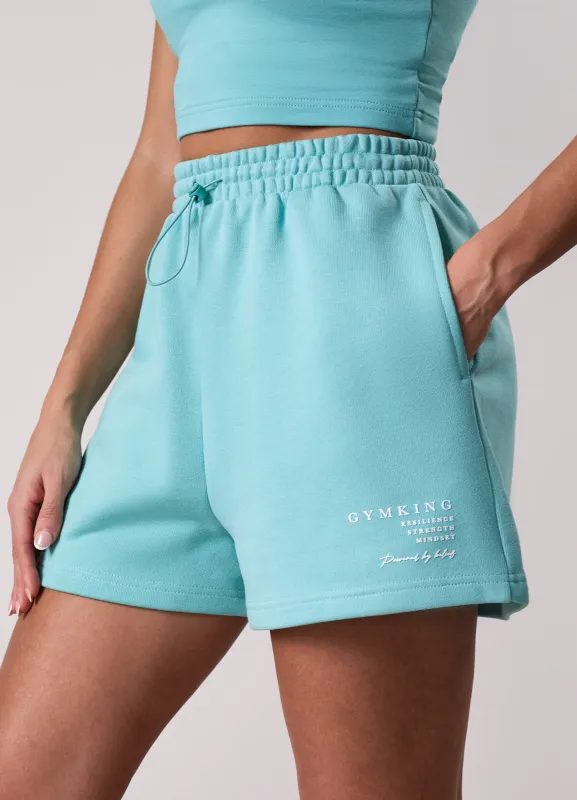 Gym King Define Bungee Short - Aquatic Blue sold by The Gym King