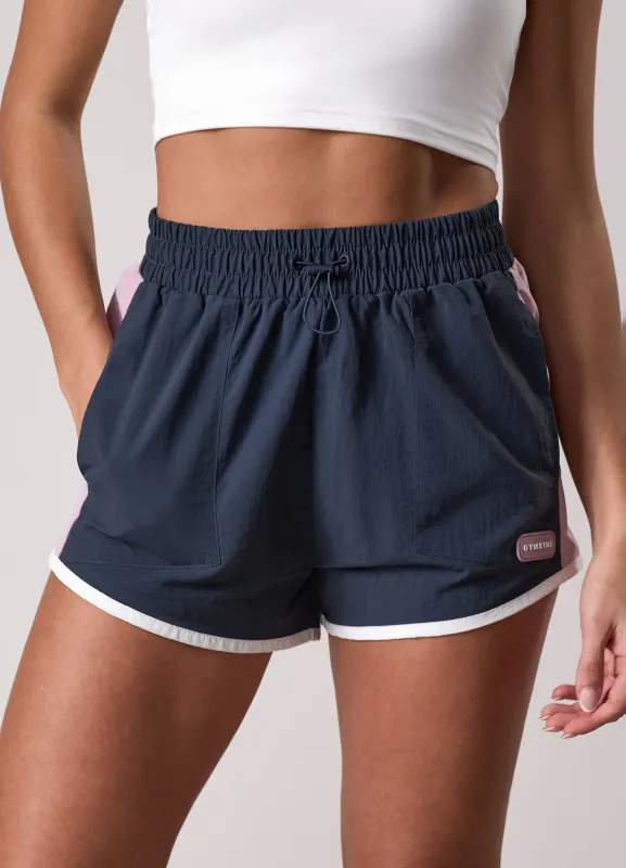 Gym King Track Woven Short - Midnight Blue sold by The Gym King