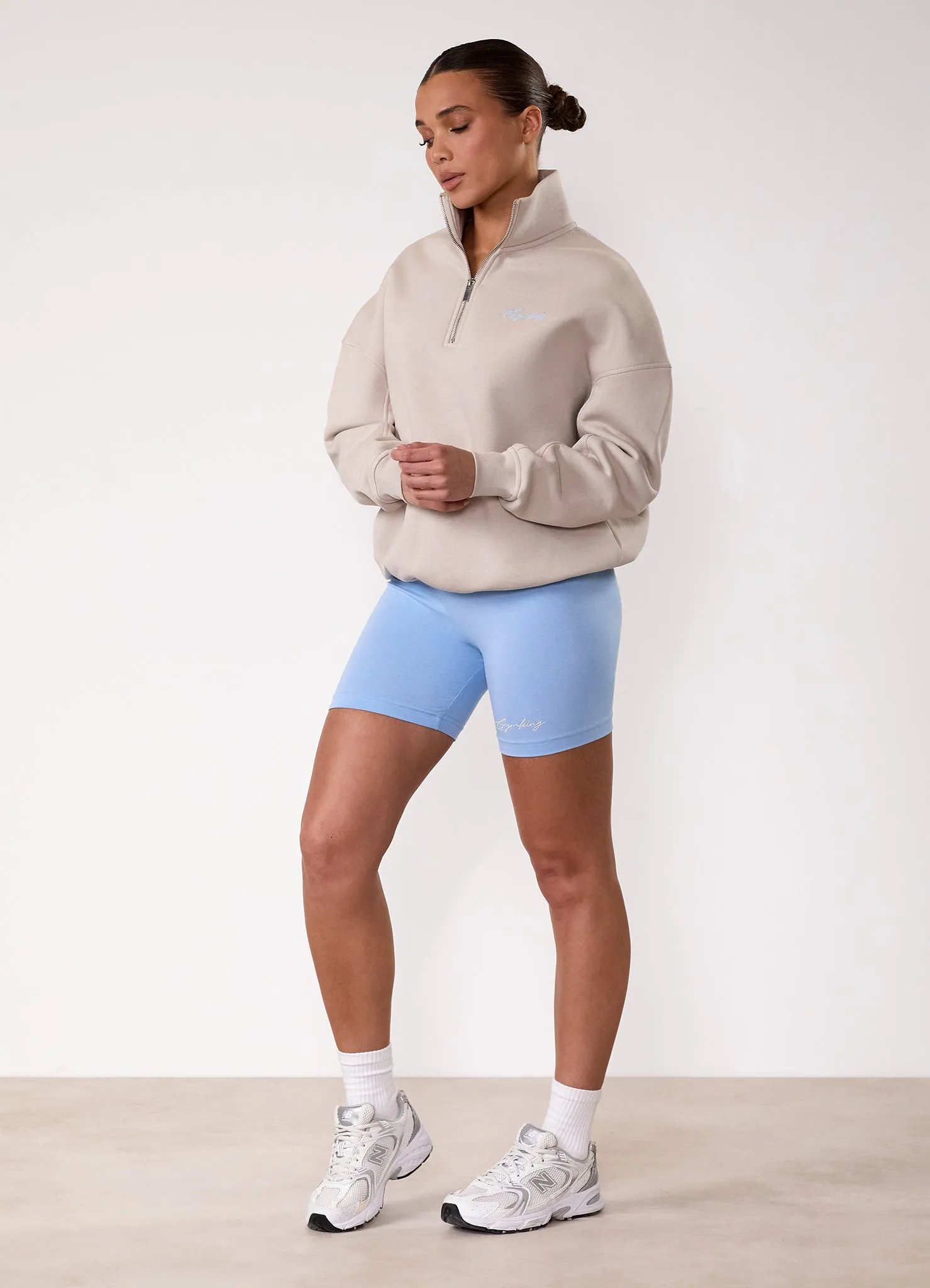 Gym King Script Mindset Funnel - Light Stone/Sky Blue sold by The Gym King product image thumbnail 3