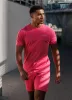 Gym King Core Plus Poly 2.0 Tee - Raspberry sold by The Gym King