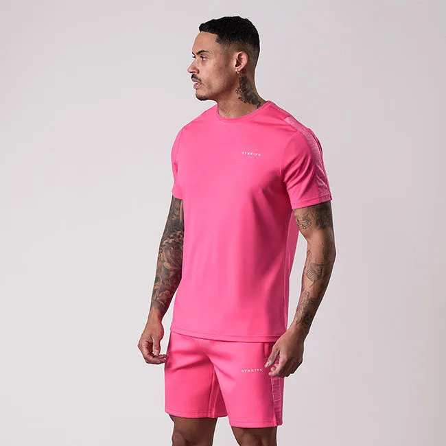 Gym King Core Plus Poly 2.0 Tee - Pink sold by The Gym King product image thumbnail 2