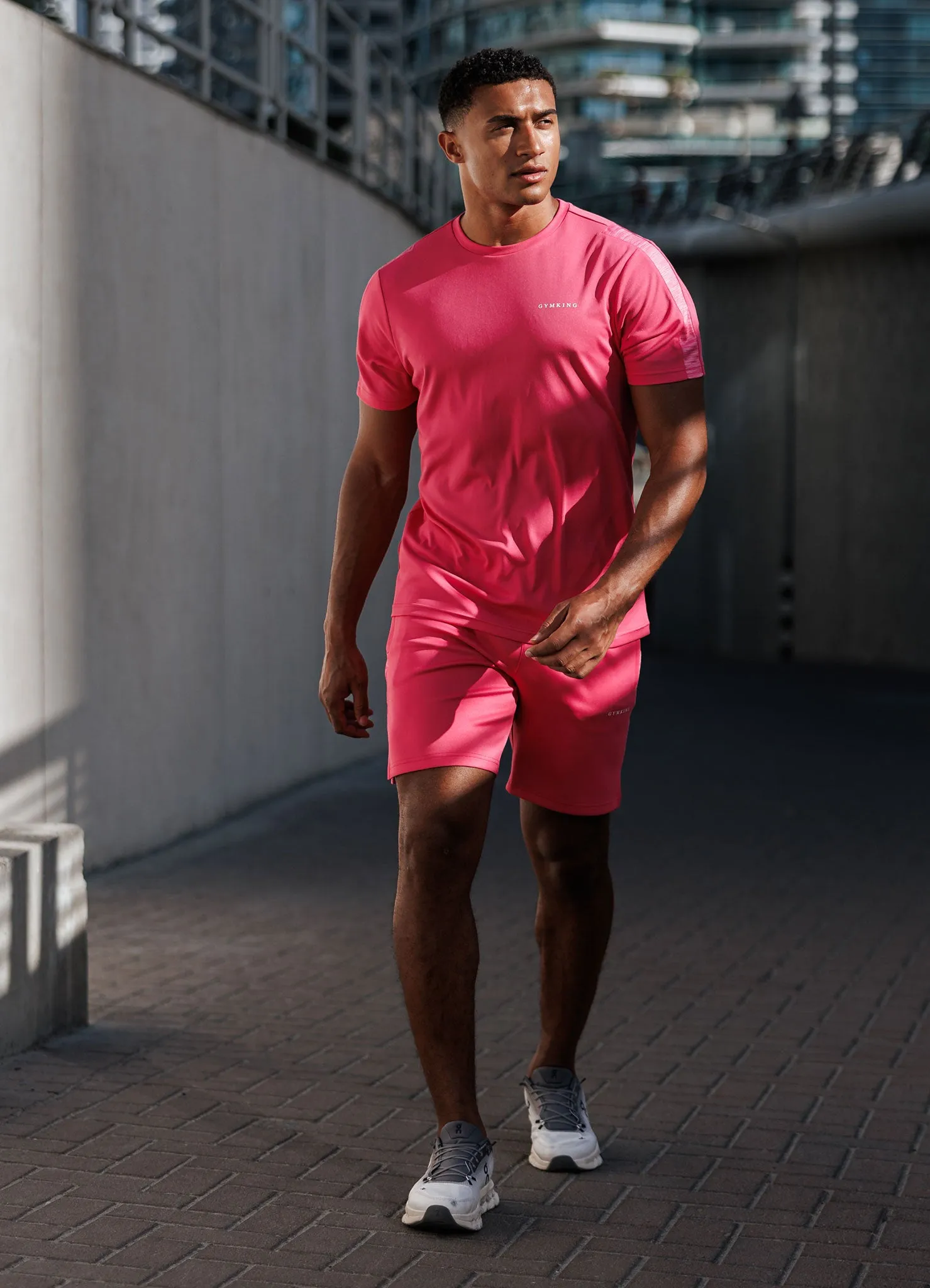 Gym King Core Plus Poly 2.0 Short - Pink sold by The Gym King product image thumbnail 3