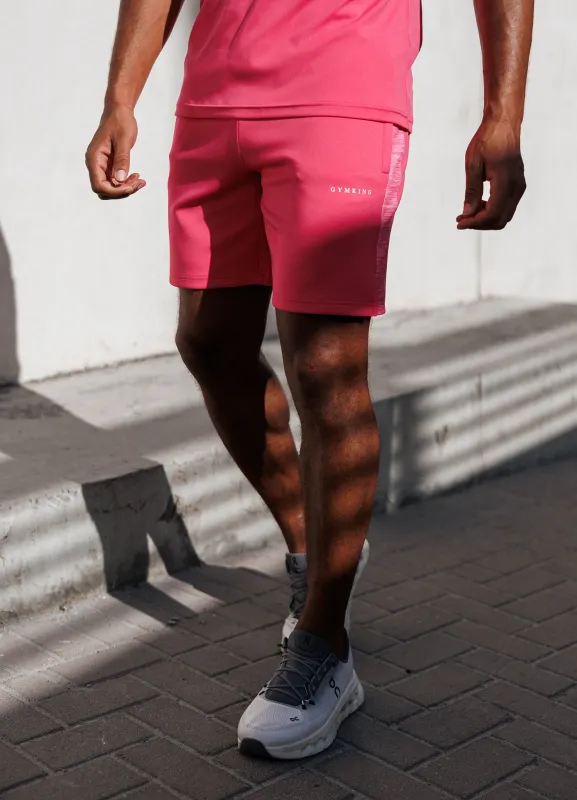 Gym King Core Plus Poly 2.0 Short - Pink sold by The Gym King