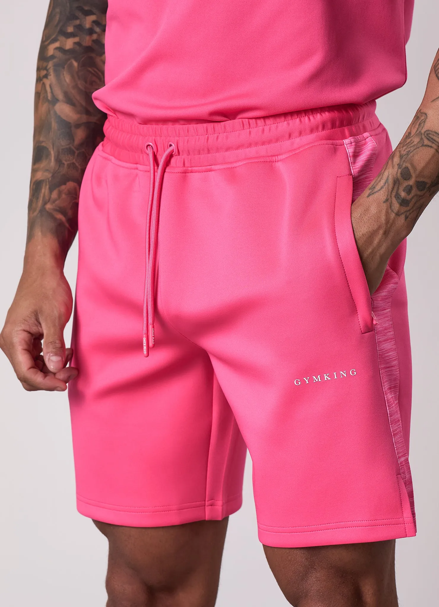 Gym King Core Plus Poly 2.0 Short - Pink sold by The Gym King product image thumbnail 4