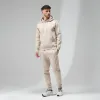 Gym King Fundamental Fleece Tracksuit - Light Stone sold by The Gym King