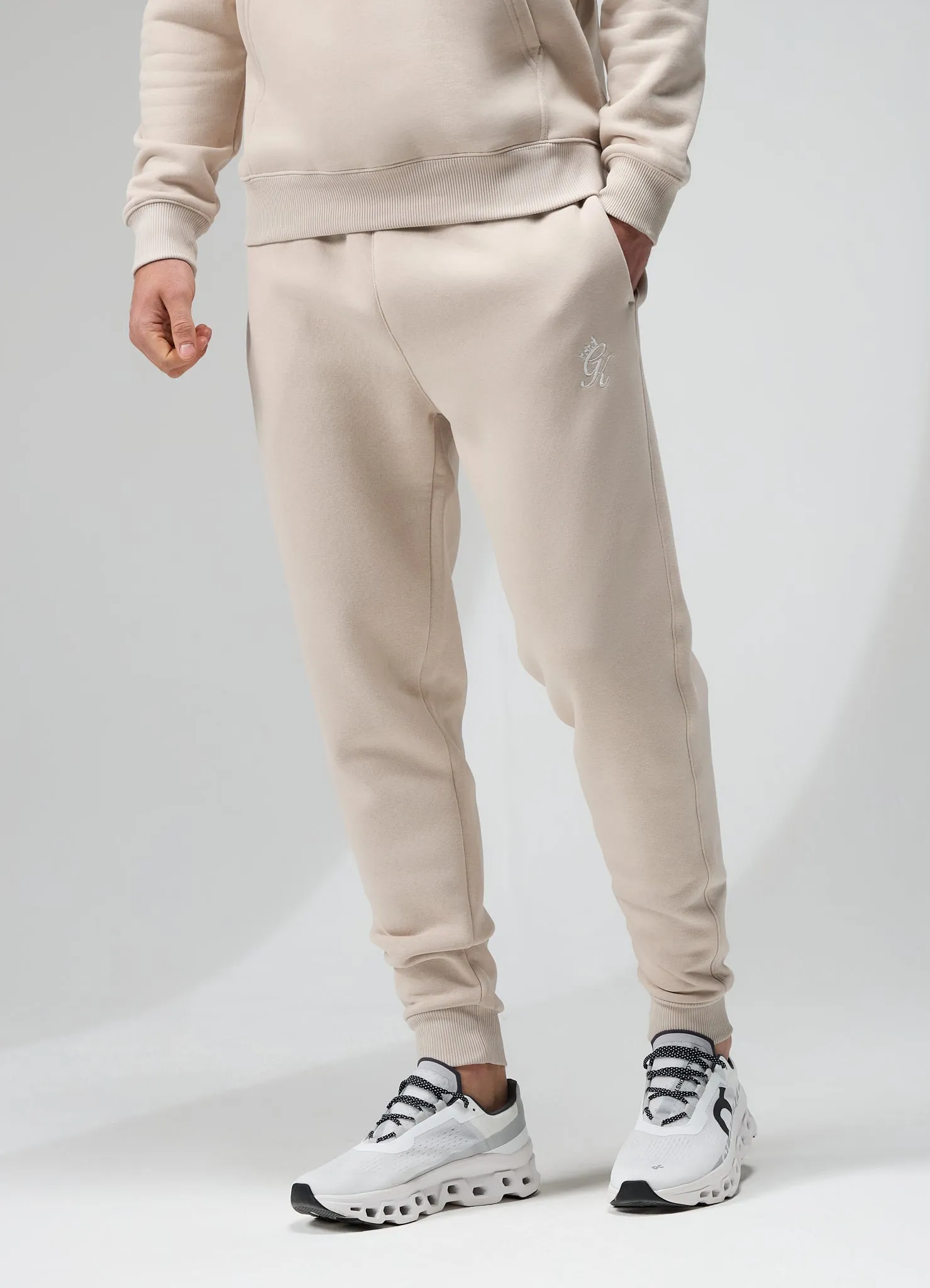 Gym King Fundamental Fleece Jogger - Light Stone sold by The Gym King