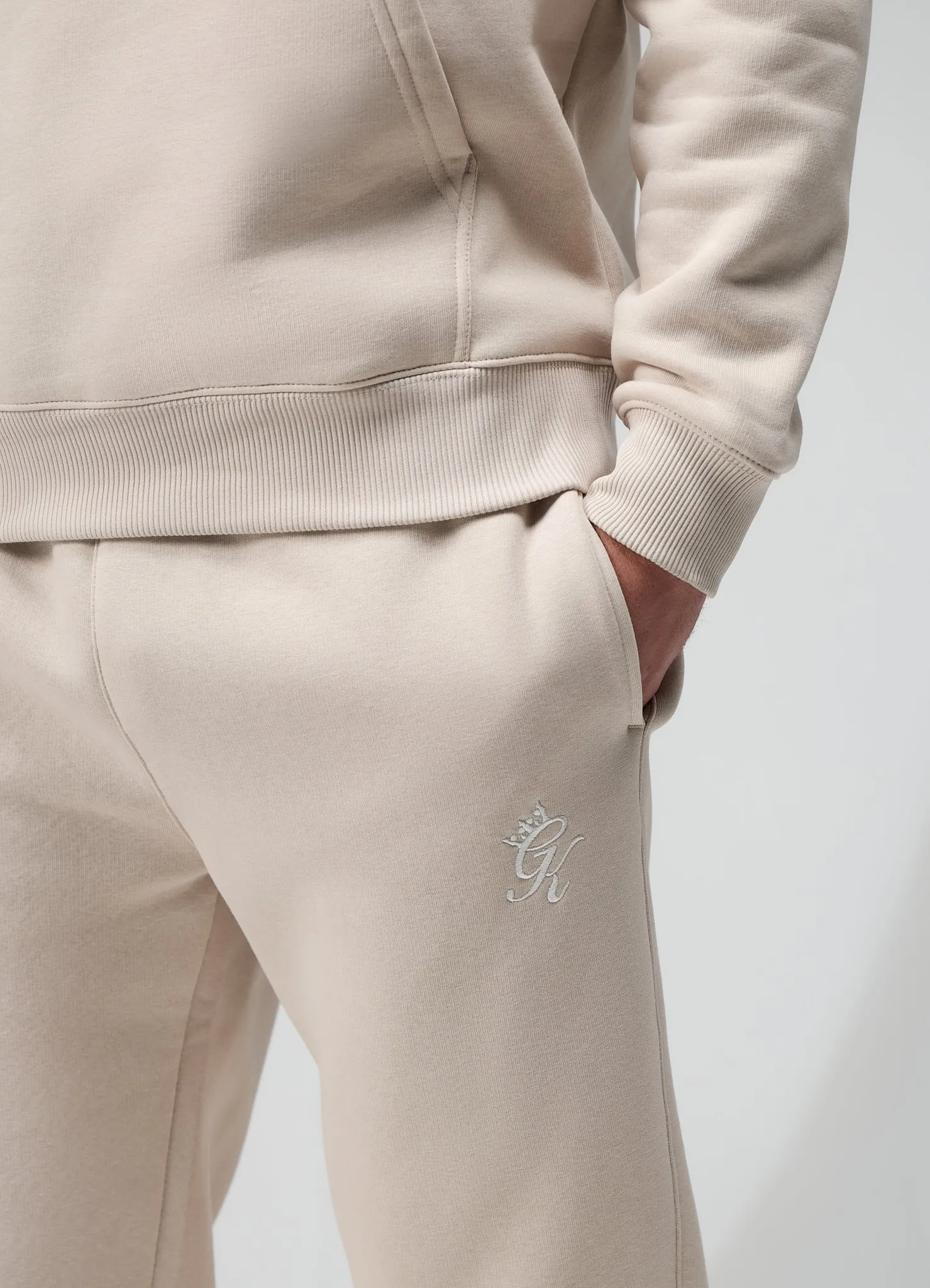 Gym King Fundamental Fleece Jogger - Light Stone sold by The Gym King product image thumbnail 4