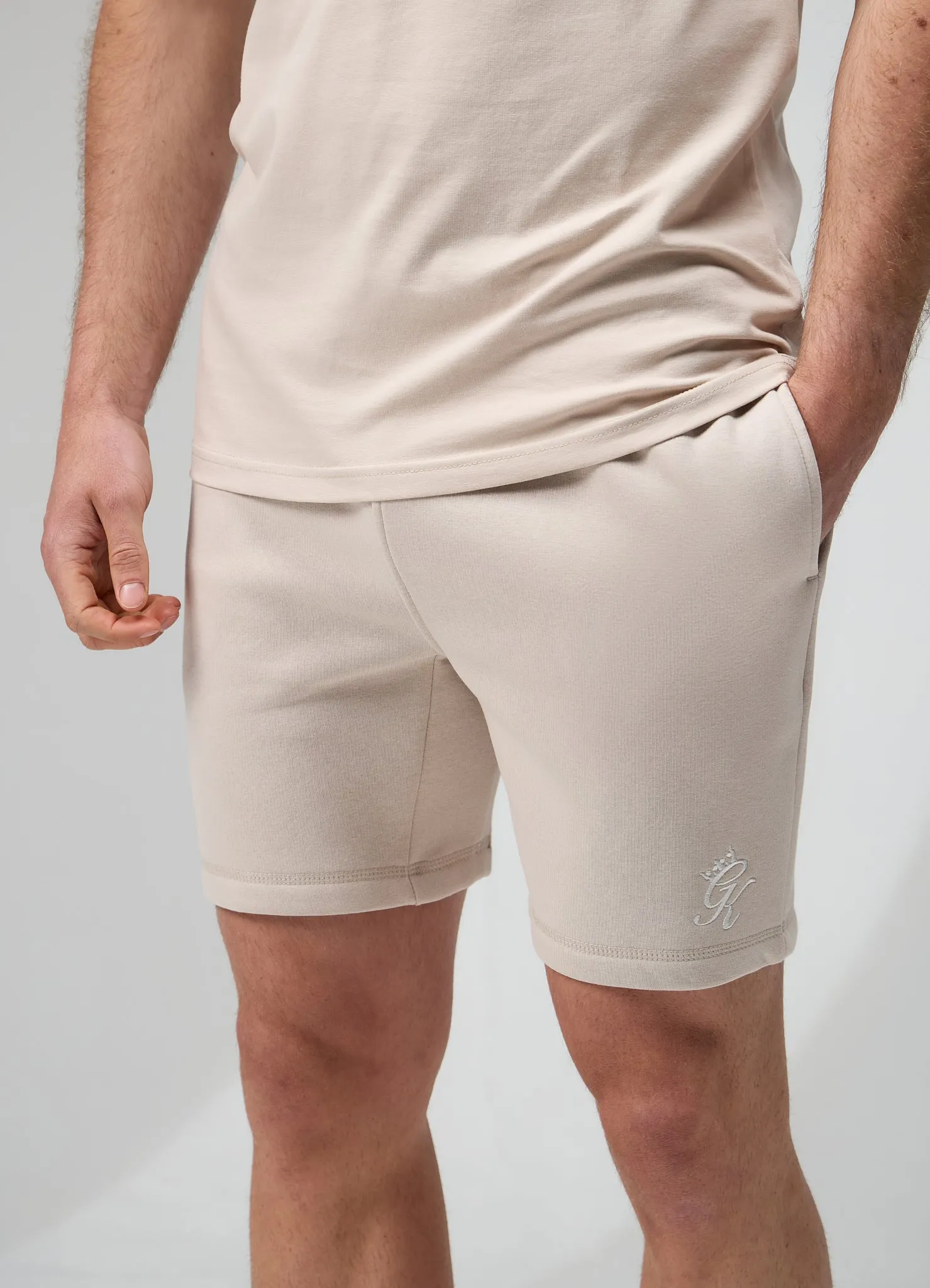 Gym King Fundamental Fleece Short - Light Stone sold by The Gym King product image thumbnail 3