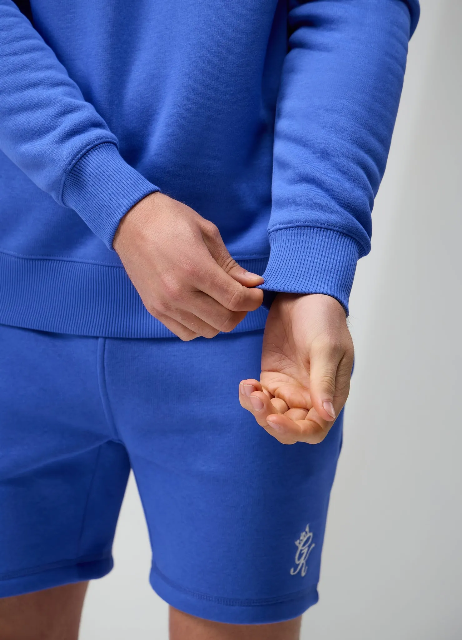 Gym King Fundamental Fleece Crew - Sonic Blue sold by The Gym King product image thumbnail 5