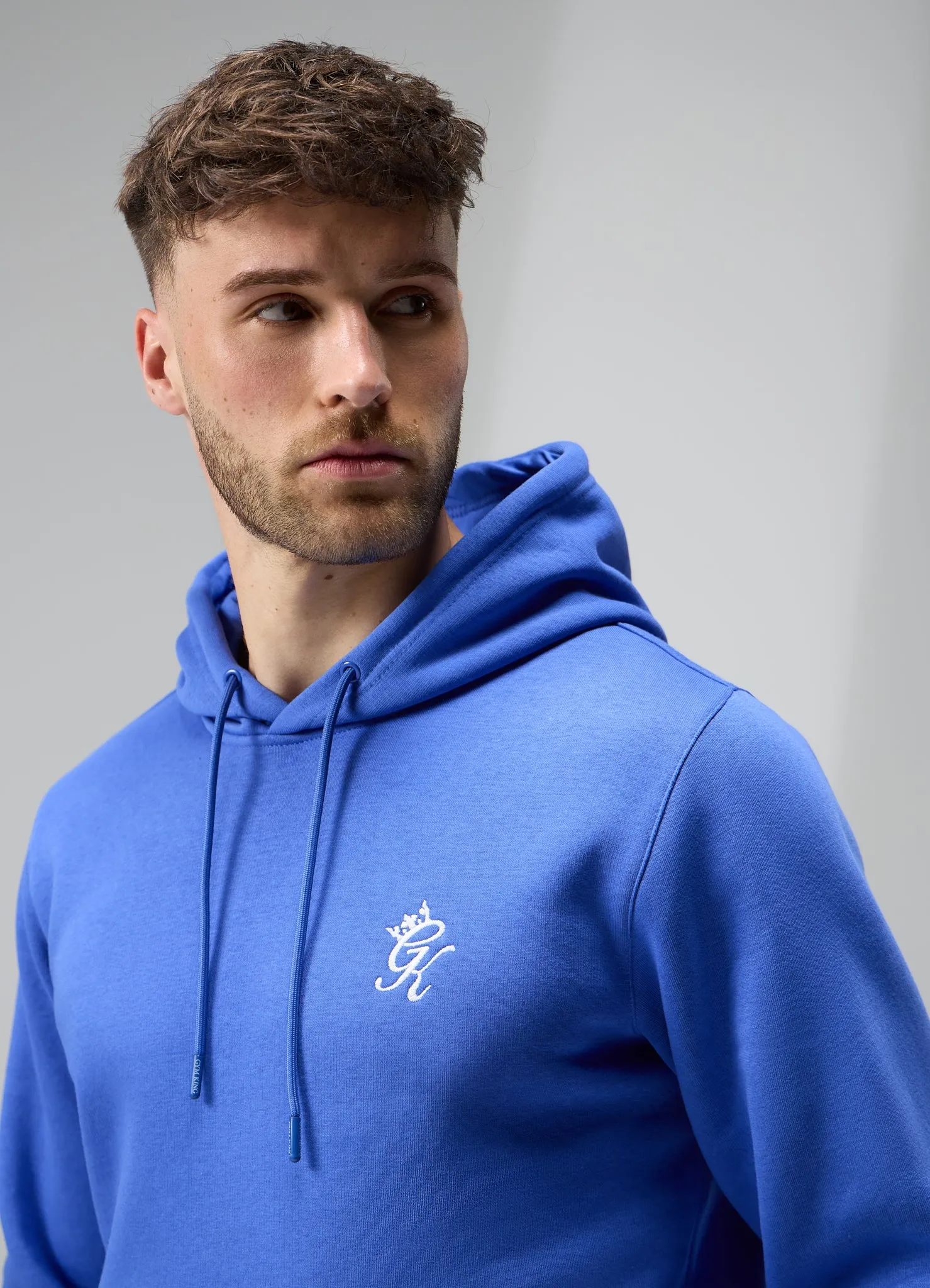 Gym King Fundamental Fleece Hood - Sonic Blue sold by The Gym King product image thumbnail 3