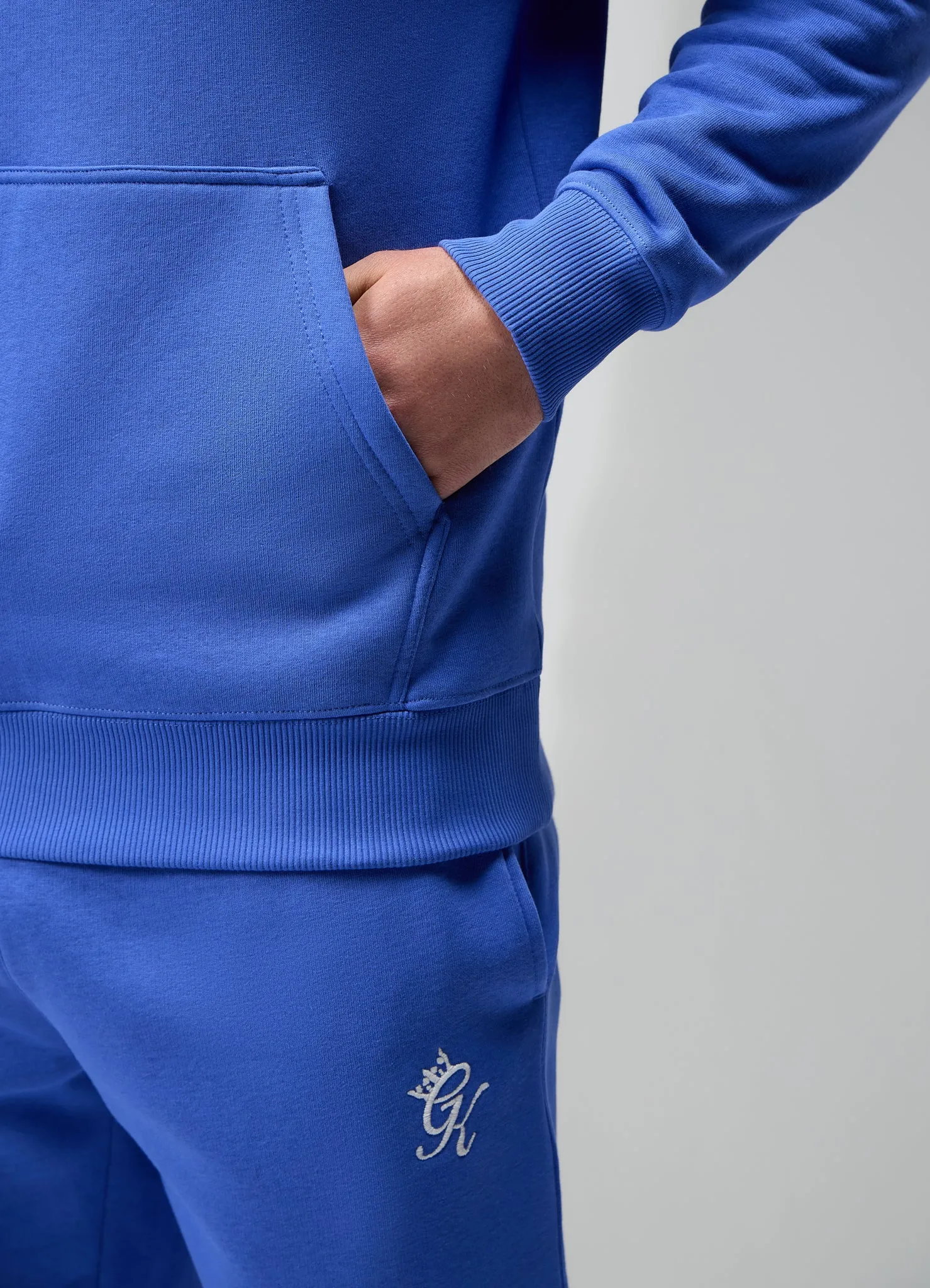 Gym King Fundamental Fleece Hood - Sonic Blue sold by The Gym King product image thumbnail 5
