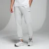 Gym King Established Relaxed Fit Jogger - Snow Marl sold by The Gym King