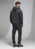 Gym King Established Relaxed Fit Tracksuit - Pewter/White sold by The Gym King