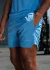 Gym King Focus Camo Knit Short - Blue Iris sold by The Gym King