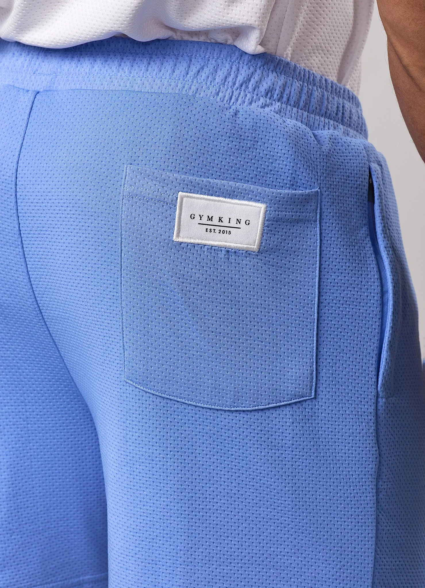 Gym King Brooklyn Mesh Short - Provence Blue sold by The Gym King product image thumbnail 5