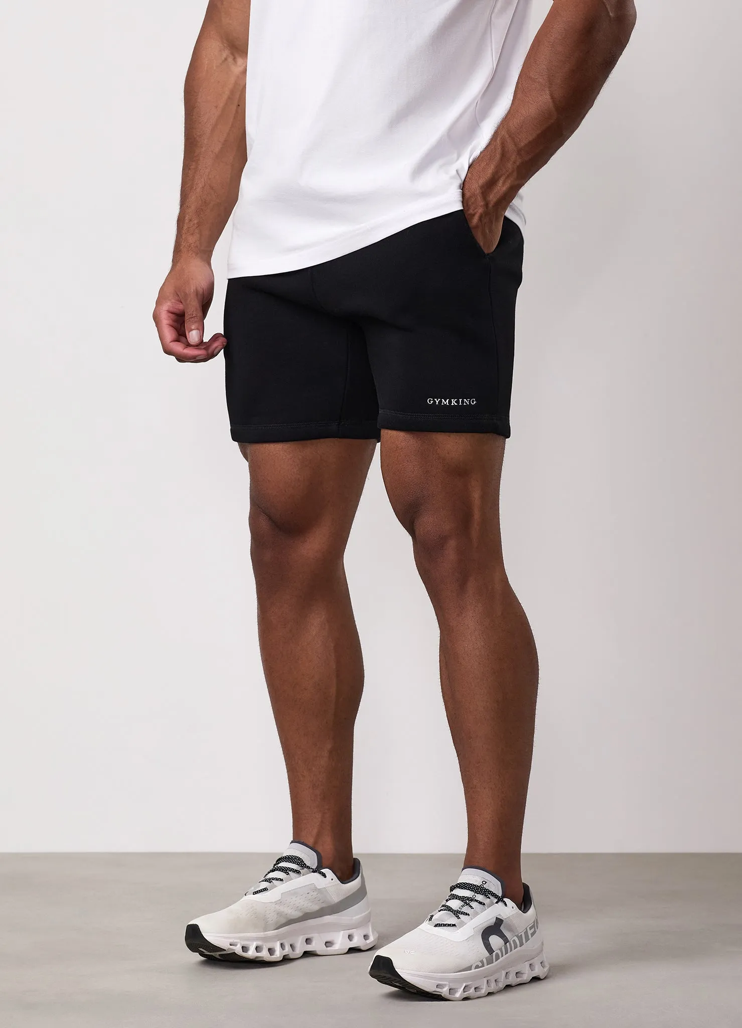 Gym King Fundamental Linear Short - Black sold by The Gym King