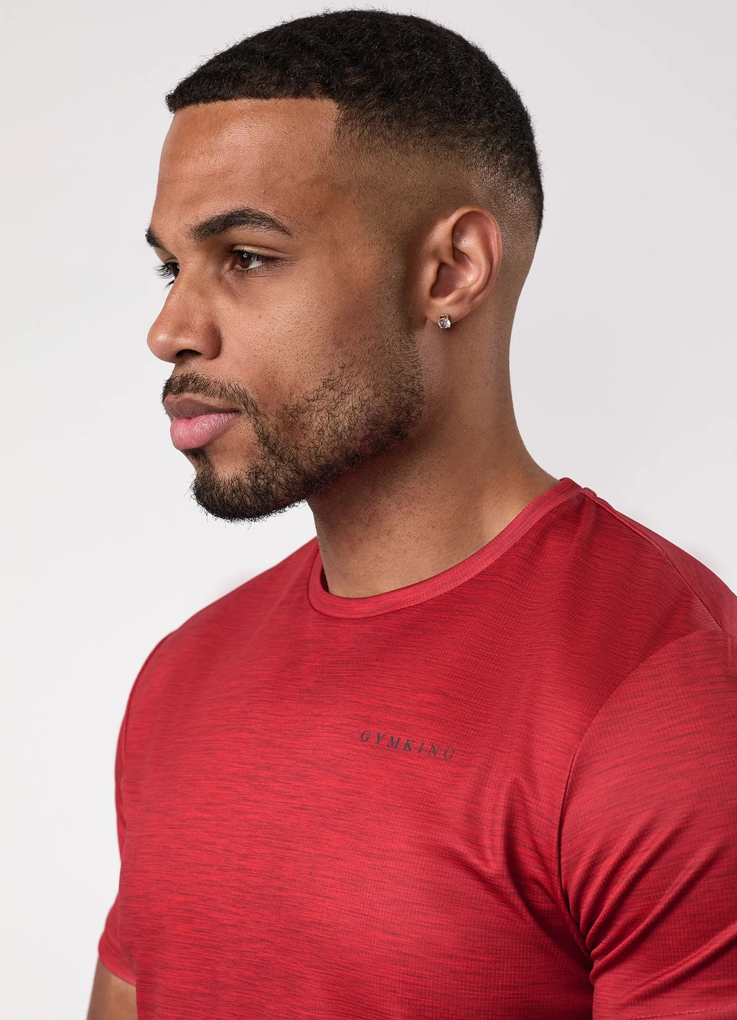 Gym King Ombre Space Dye Tee - Salsa sold by The Gym King product image thumbnail 4