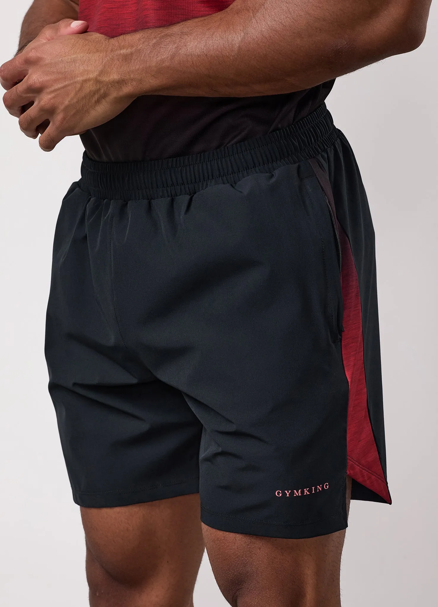Gym King Ombre Space Dye Short - Salsa/Black sold by The Gym King product image thumbnail 4