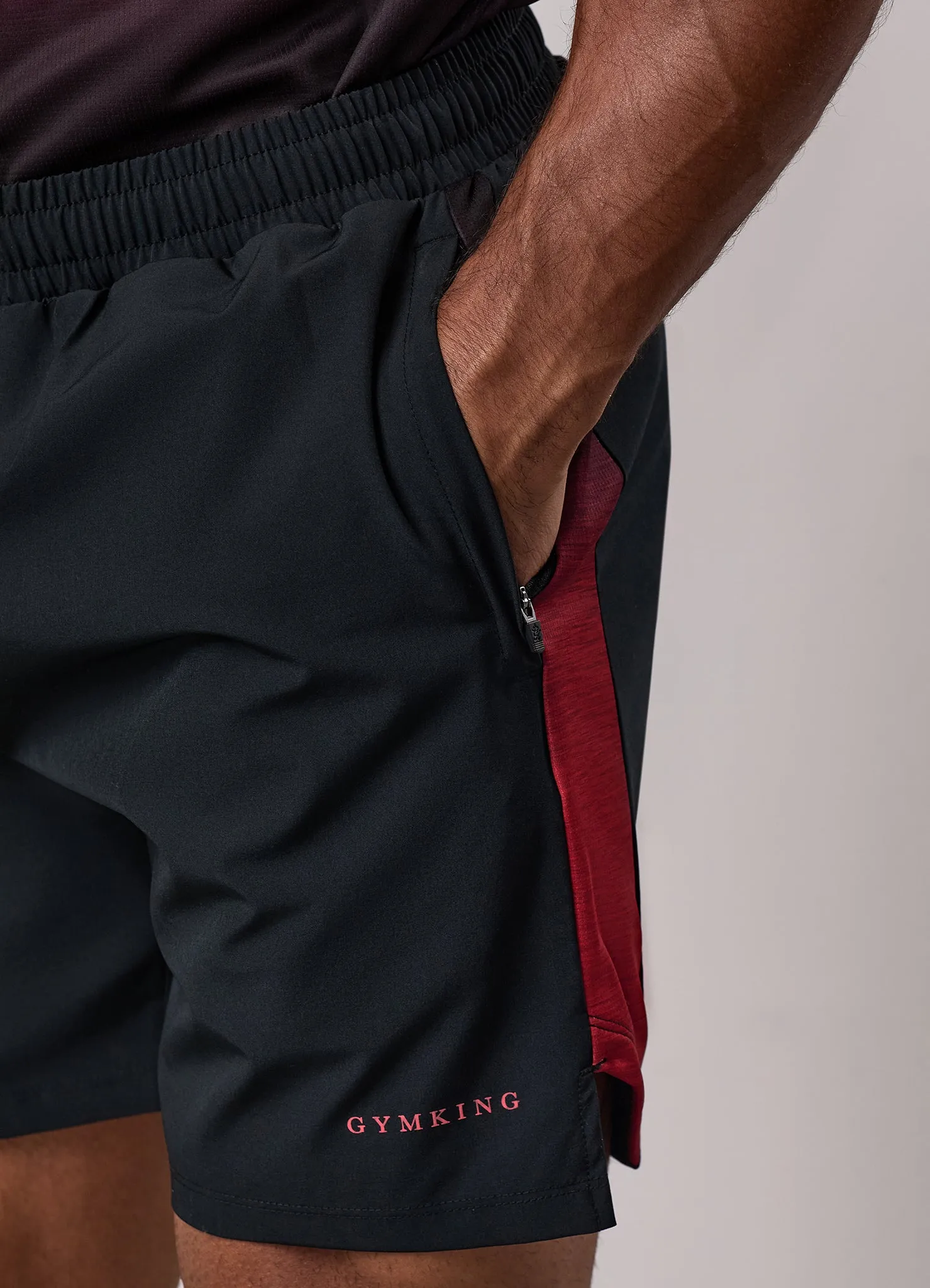 Gym King Ombre Space Dye Short - Salsa/Black sold by The Gym King product image thumbnail 5