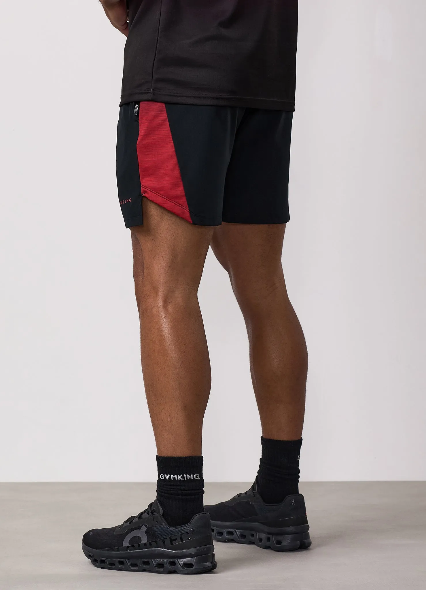 Gym King Ombre Space Dye Short - Salsa/Black sold by The Gym King product image thumbnail 3