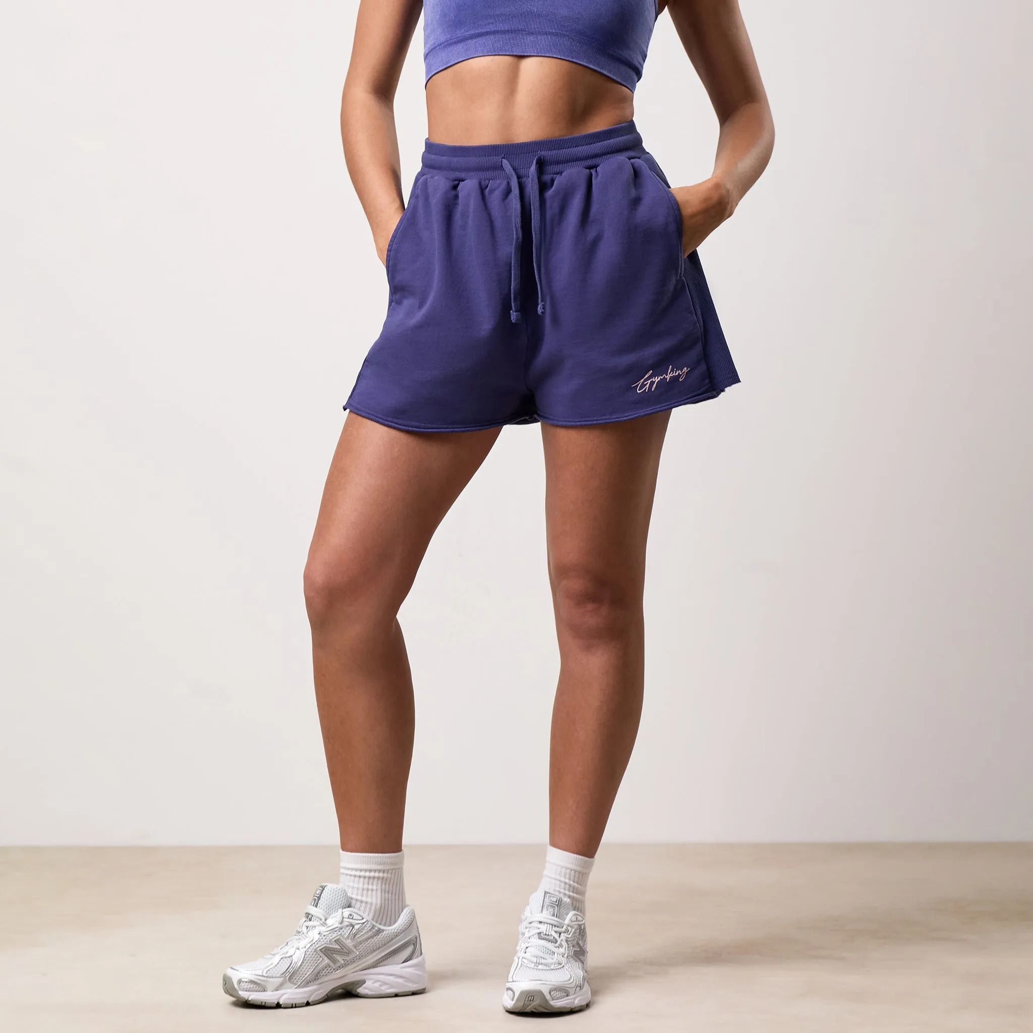 Gym King Washed Reset Short - Starlight Blue sold by The Gym King product image thumbnail 2