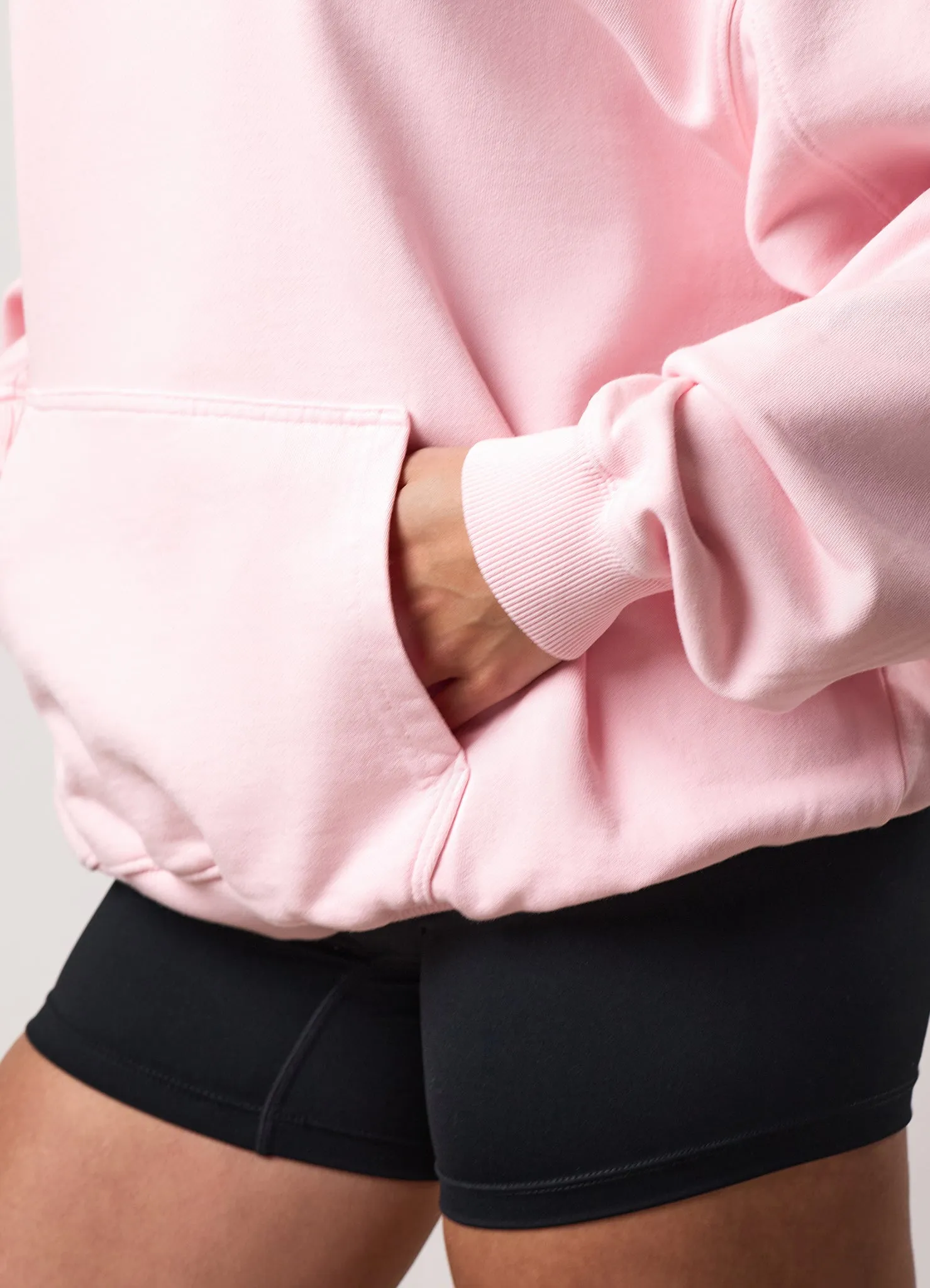 Gym King Washed Reset Oversized Hood - Pale Mauve sold by The Gym King product image thumbnail 5