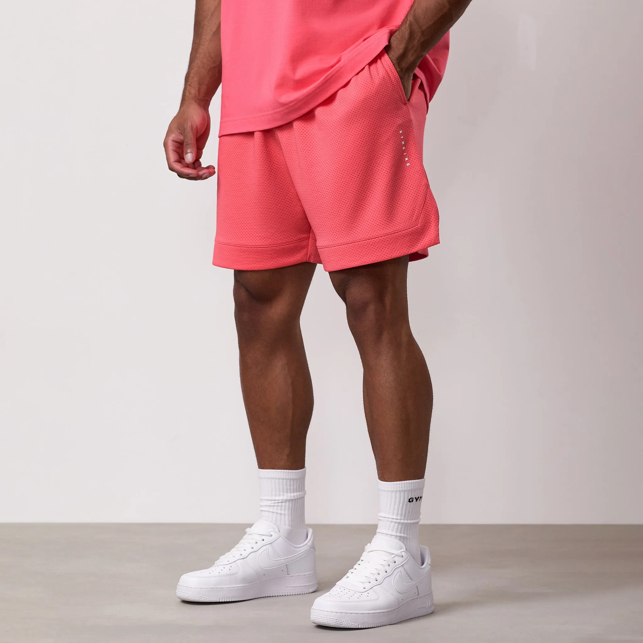 Gym King Rival Mesh Short - Coral sold by The Gym King product image thumbnail 2