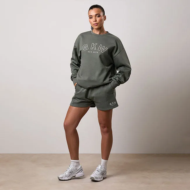 GKW Oversized Crew and Shorts - Dusk Green sold by The Gym King product image thumbnail 2