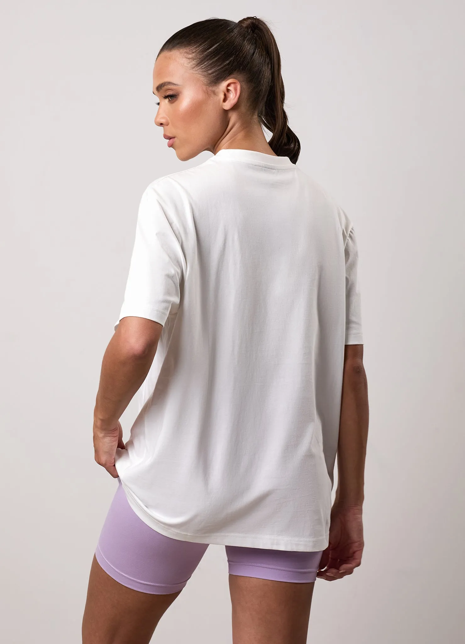 GKW Boyfriend Tee - Cream sold by The Gym King product image thumbnail 5