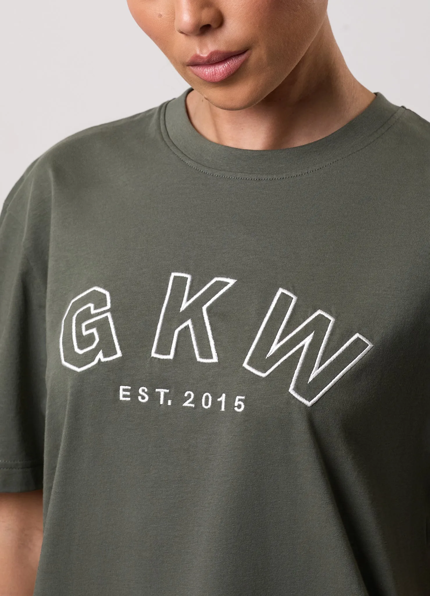 GKW Boyfriend Tee - Dusk Green sold by The Gym King product image thumbnail 4