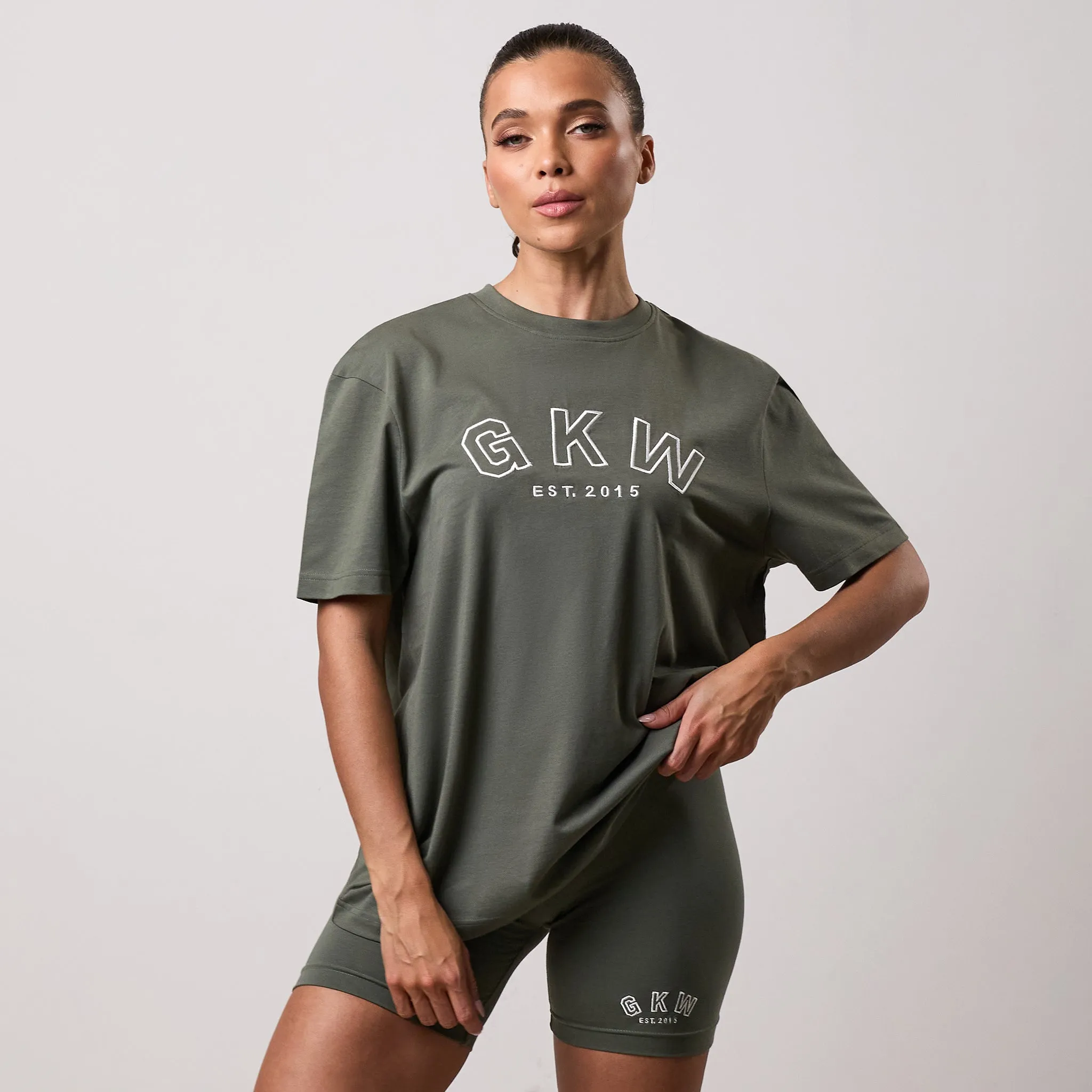GKW Boyfriend Tee - Dusk Green sold by The Gym King product image thumbnail 2