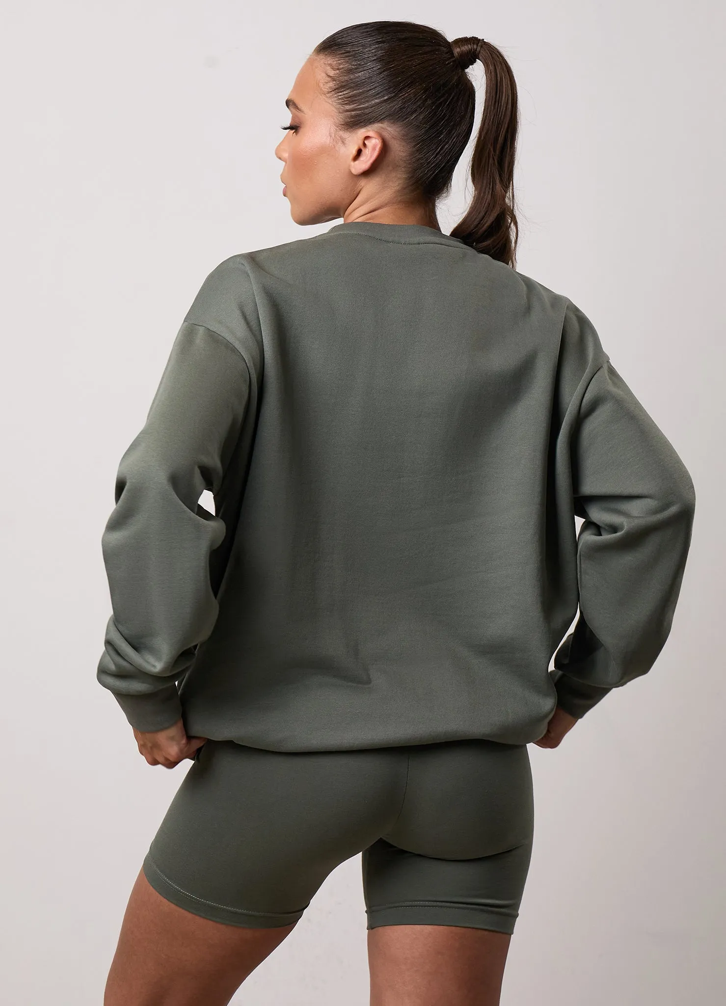 GKW Oversized Crew - Dusk Green sold by The Gym King product image thumbnail 3