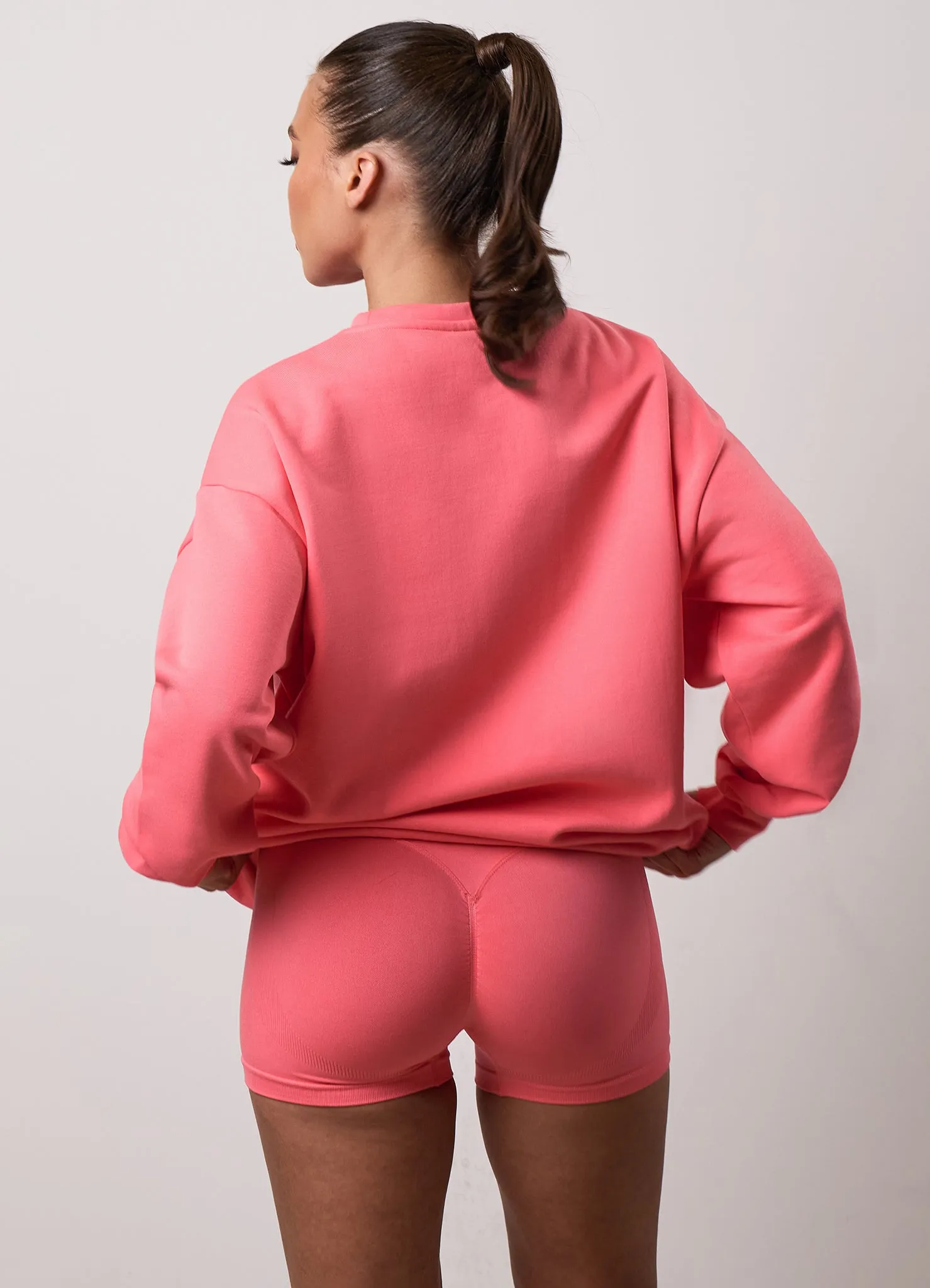 GKW Oversized Crew - Spiced Coral sold by The Gym King product image thumbnail 3