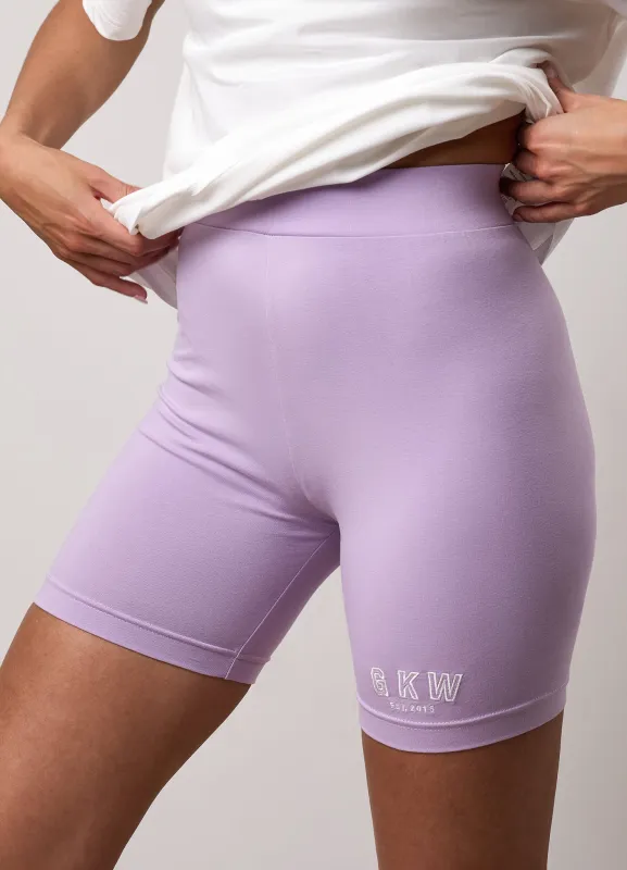 GKW 5" Jersey Cycle Short - Soft Lilac sold by The Gym King