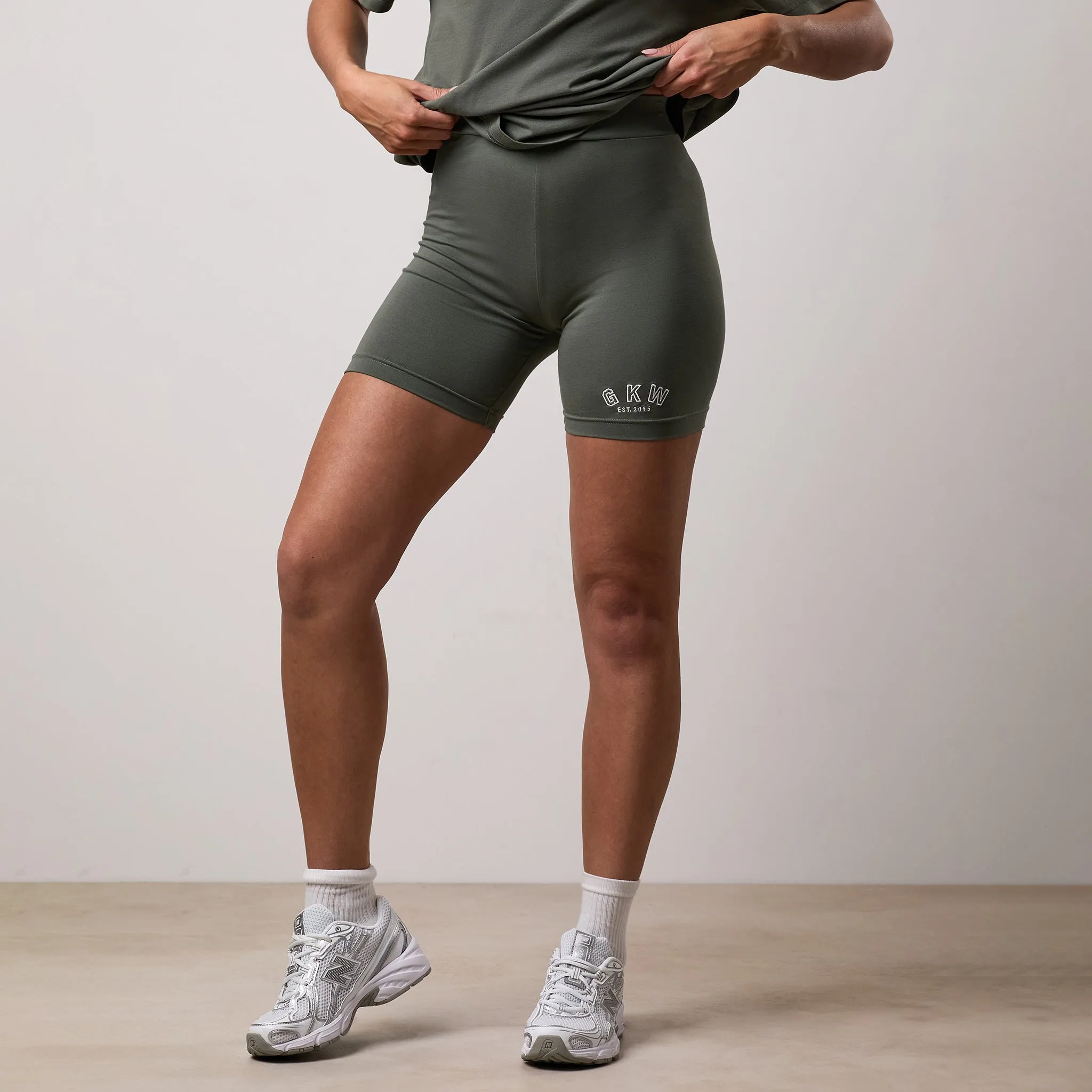 GKW 5" Jersey Cycle Short - Dusk Green sold by The Gym King product image thumbnail 2