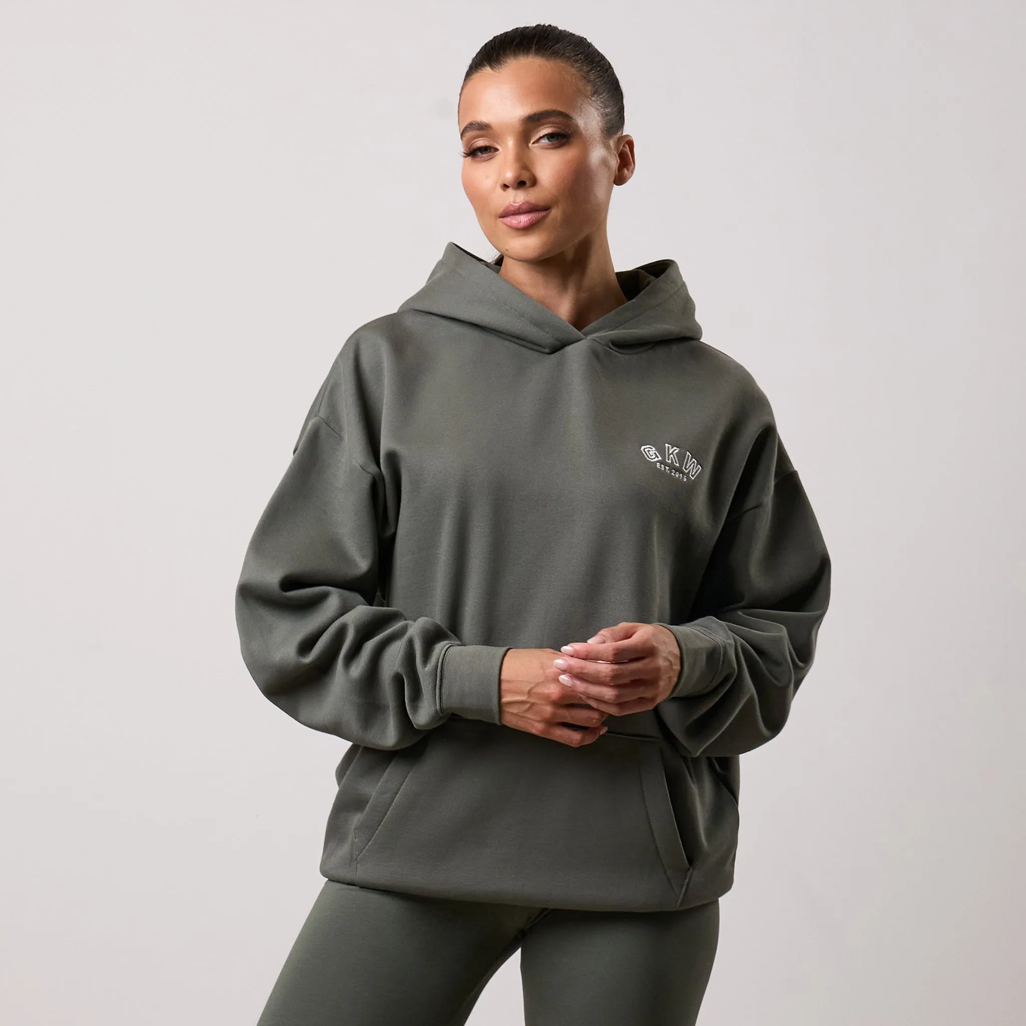 GKW Relaxed Fit Hood - Dusk Green sold by The Gym King product image thumbnail 2