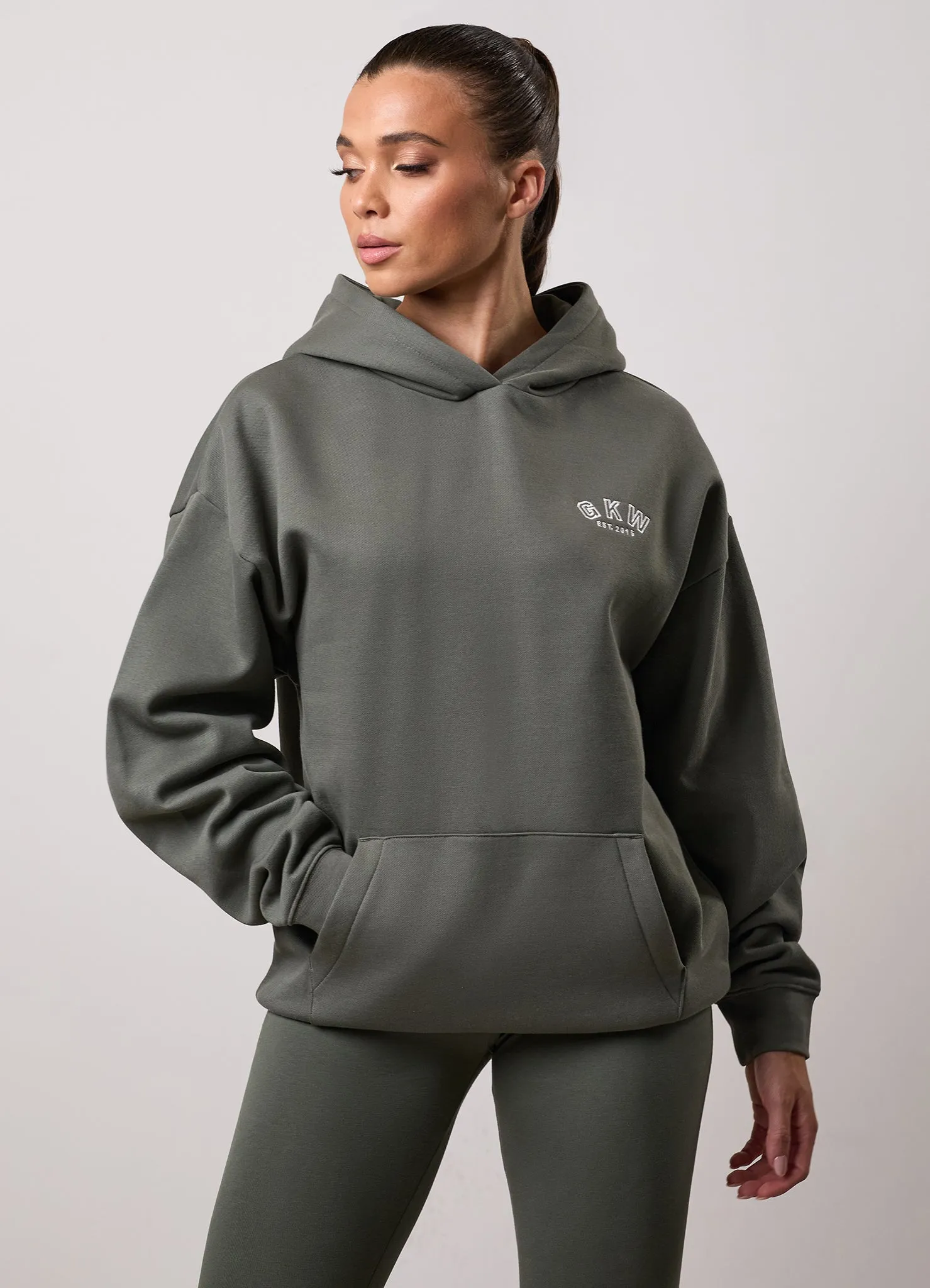 GKW Relaxed Fit Hood - Dusk Green sold by The Gym King