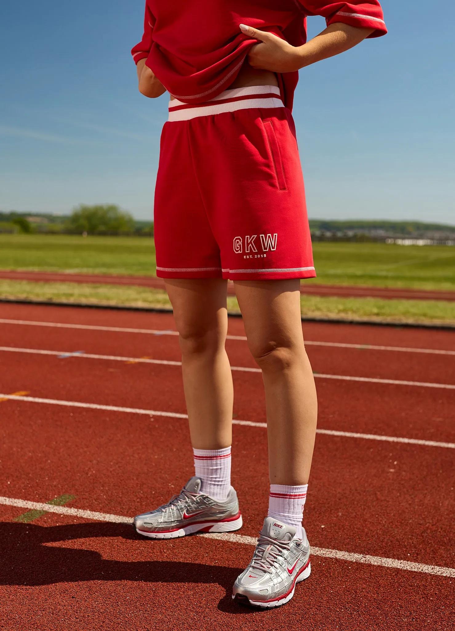 Team GKW Loopback Short - Salsa sold by The Gym King product image thumbnail 5