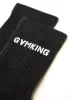 Gym King Linear Crew Sock (2pk) - Black sold by The Gym King