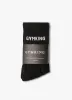 Gym King Linear Crew Sock (2pk) - Black sold by The Gym King
