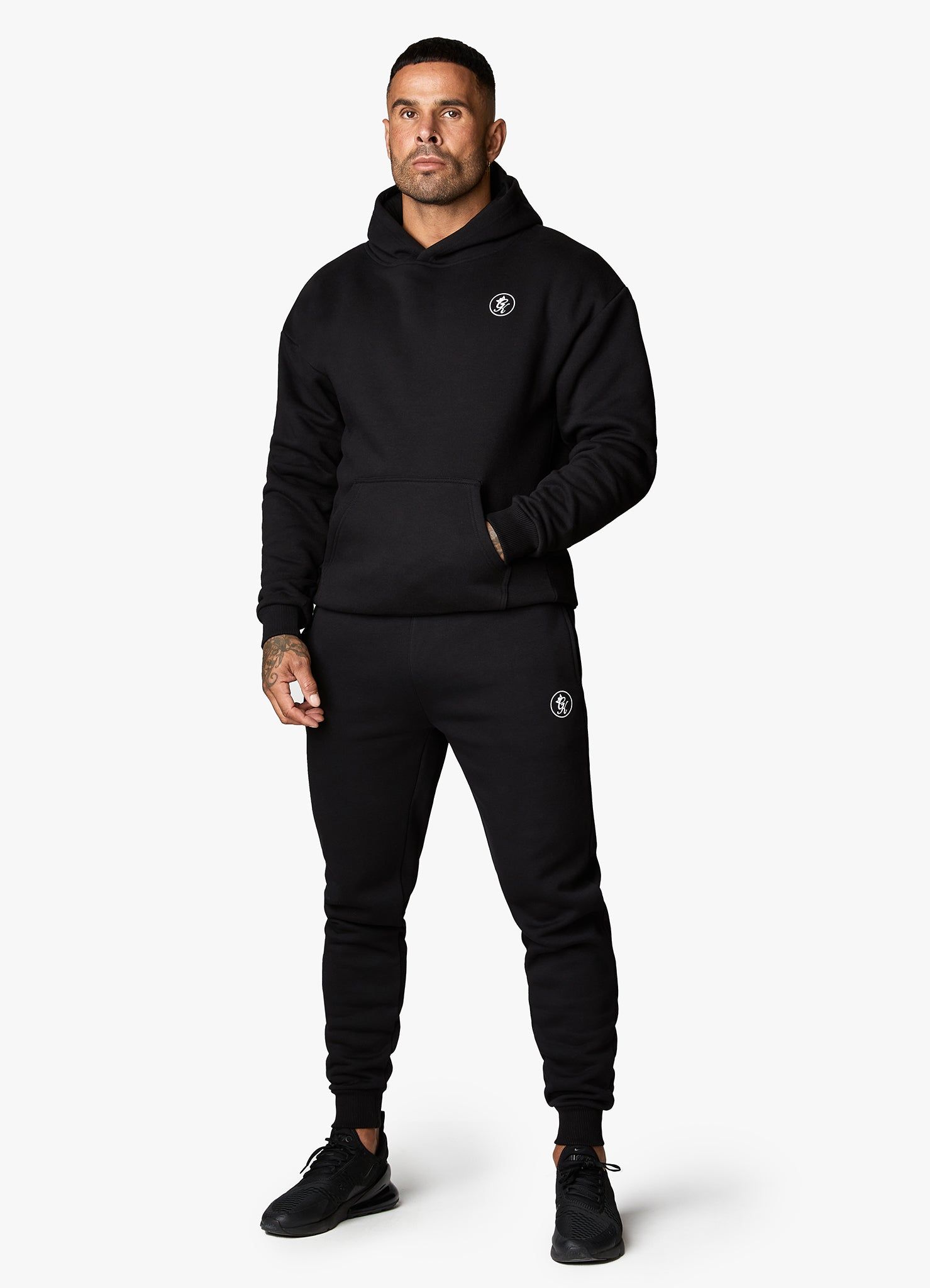 Gym King Nothing Beats Belief Tracksuit - Black sold by The Gym King