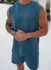 Gym King Purpose Washed Vest - Deep Indigo sold by The Gym King