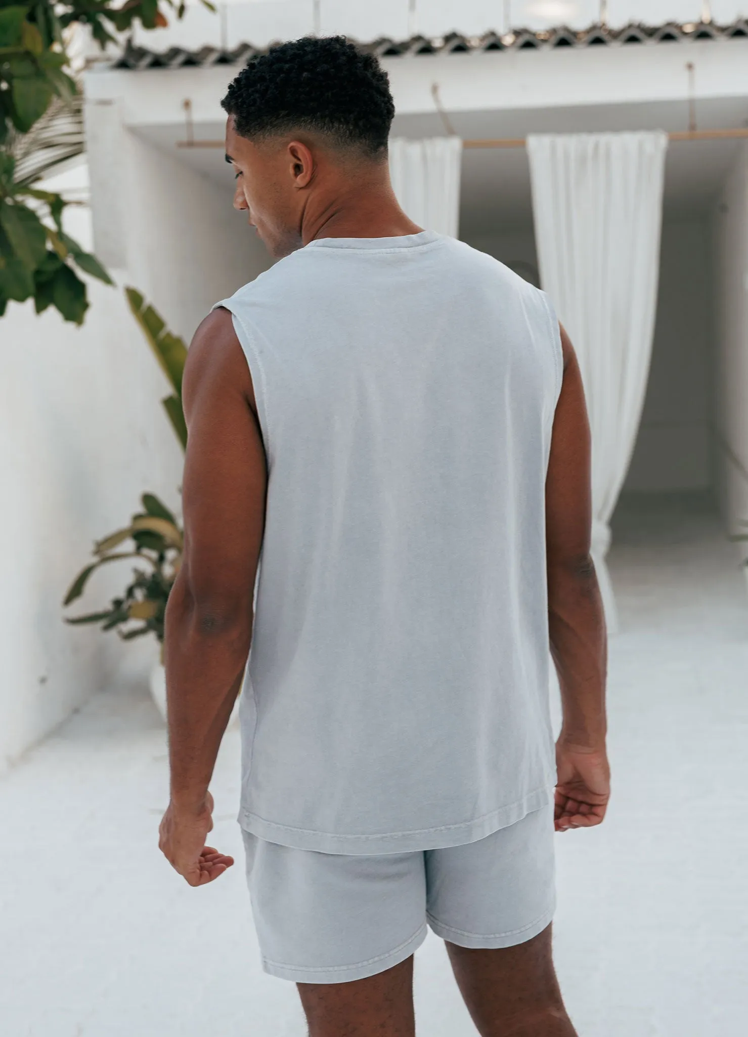 Gym King Purpose Washed Vest - Urban Grey sold by The Gym King product image thumbnail 4