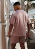 Gym King Purpose Washed Tee - Dusky Mauve sold by The Gym King
