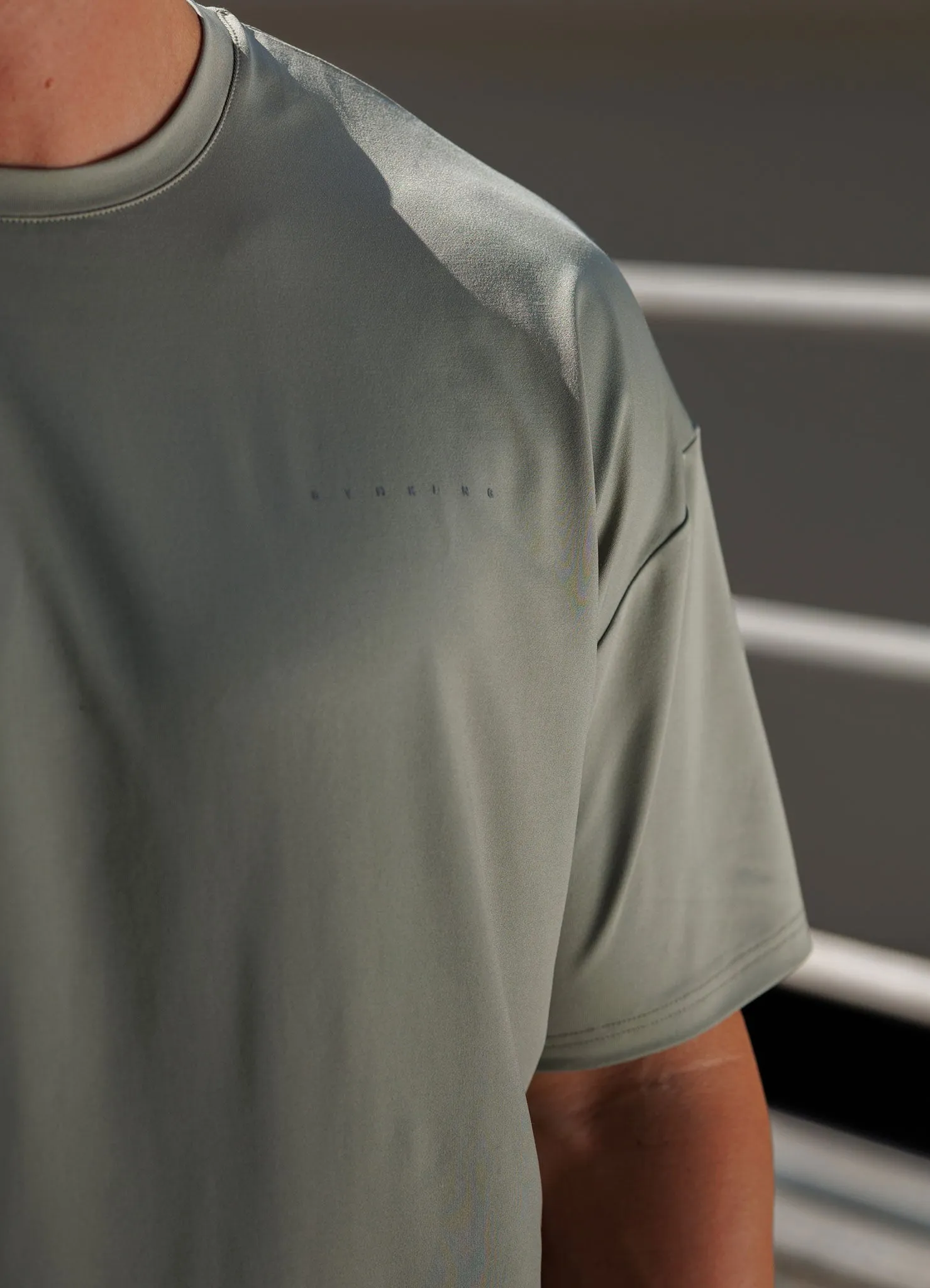 Gym King Purpose Tee - Soft Khaki sold by The Gym King product image thumbnail 5