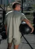 Gym King Purpose Tee - Soft Khaki sold by The Gym King