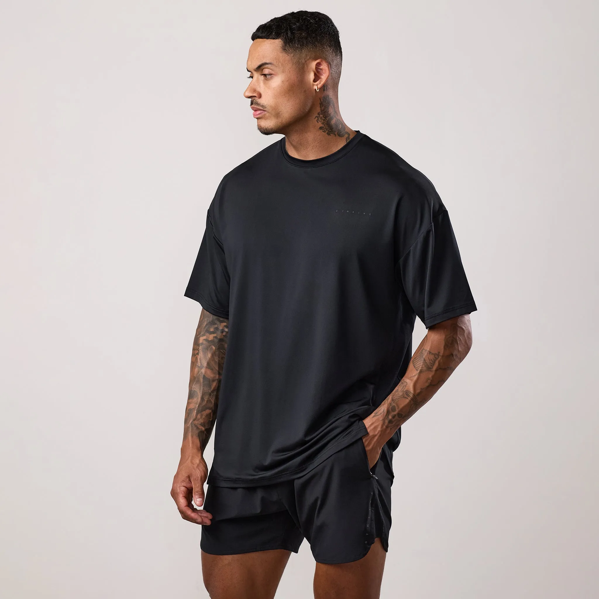 Gym King Purpose Tee - Black sold by The Gym King product image thumbnail 2
